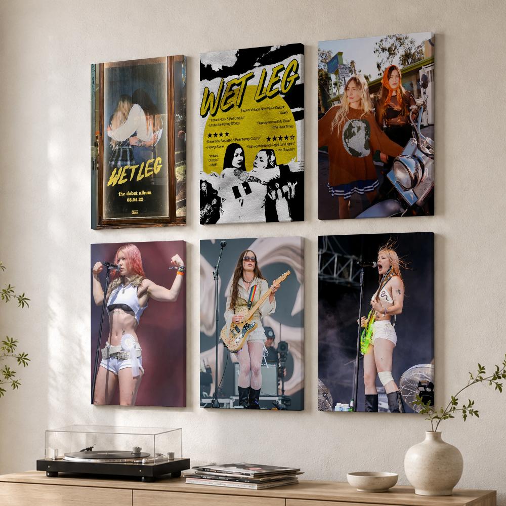 Live Rock - W-Wet Leg Rock Band Cool Framed