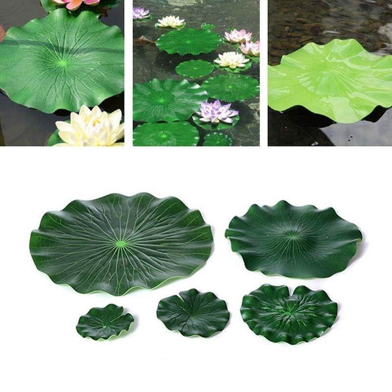 2026 Artificial Water Lily Lot - Marine Fish Tank recension och pris