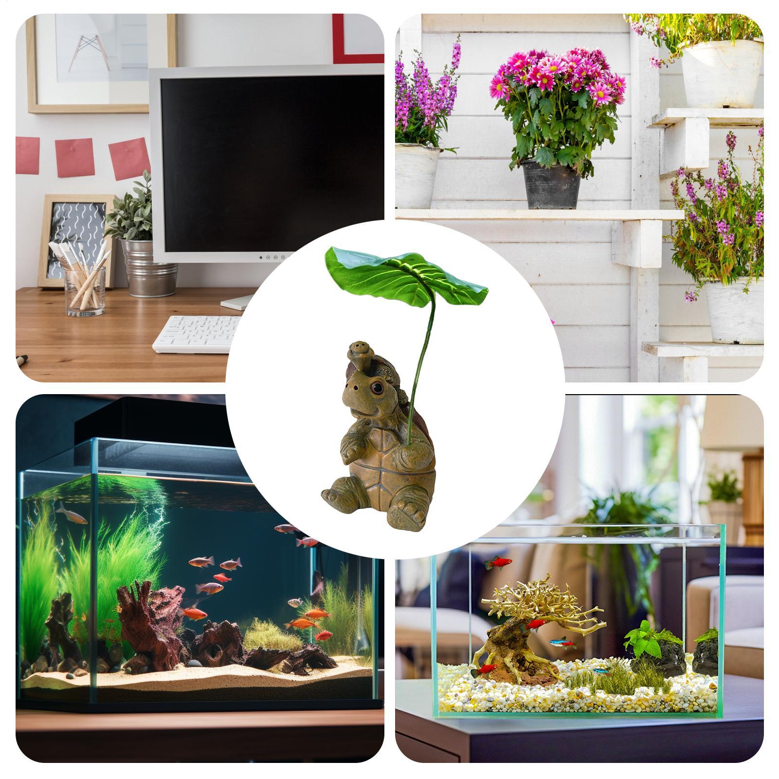 Turtle Figurine Fish Tank Deco - Marine Fish Tank recension och pris