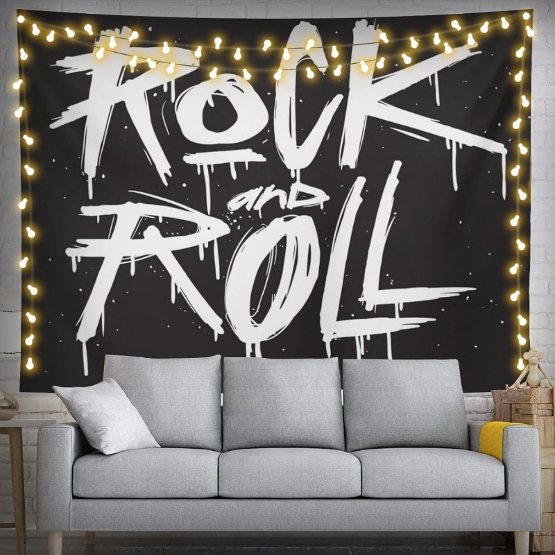 Customize Rock & Roll Tapestry - Live Rock recension och pris