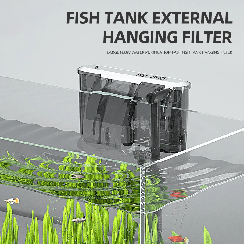 110V 220V Aquarium filter Wall - Reef Tank Filter recension och pris