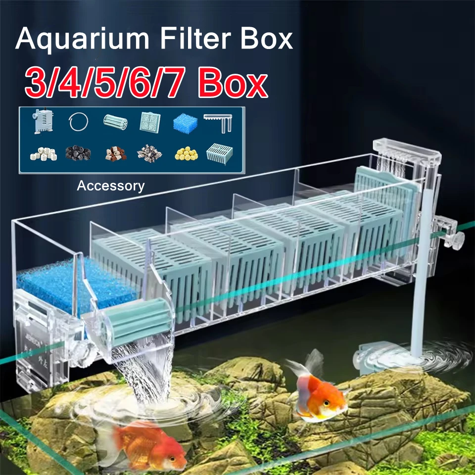 220V Aquarium Wall-Mounted Wat - Reef Tank Filter recension och pris